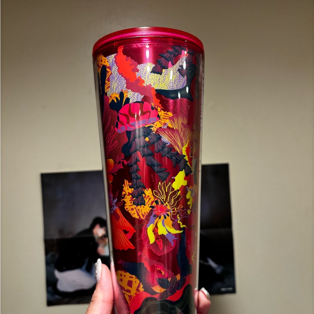 Starbucks tumbler 24 oz fall 2023 gently used